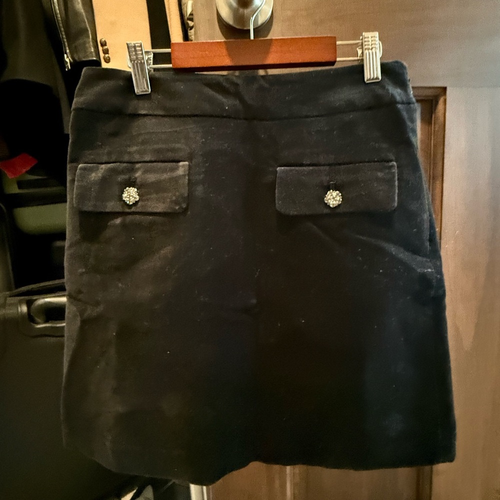 Loft velvet skirt